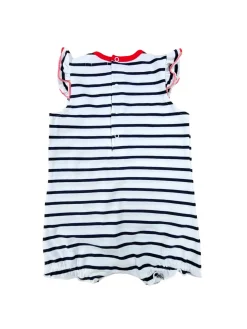 LITTLE MARCEL Barboteuse Bébé fille Marin bleu-marine