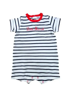 LITTLE MARCEL Barboteuse Bébé garçon Marin bleu-marine