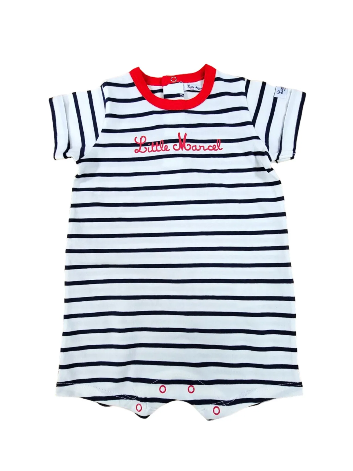 LITTLE MARCEL Barboteuse Bébé garçon Marin bleu-marine