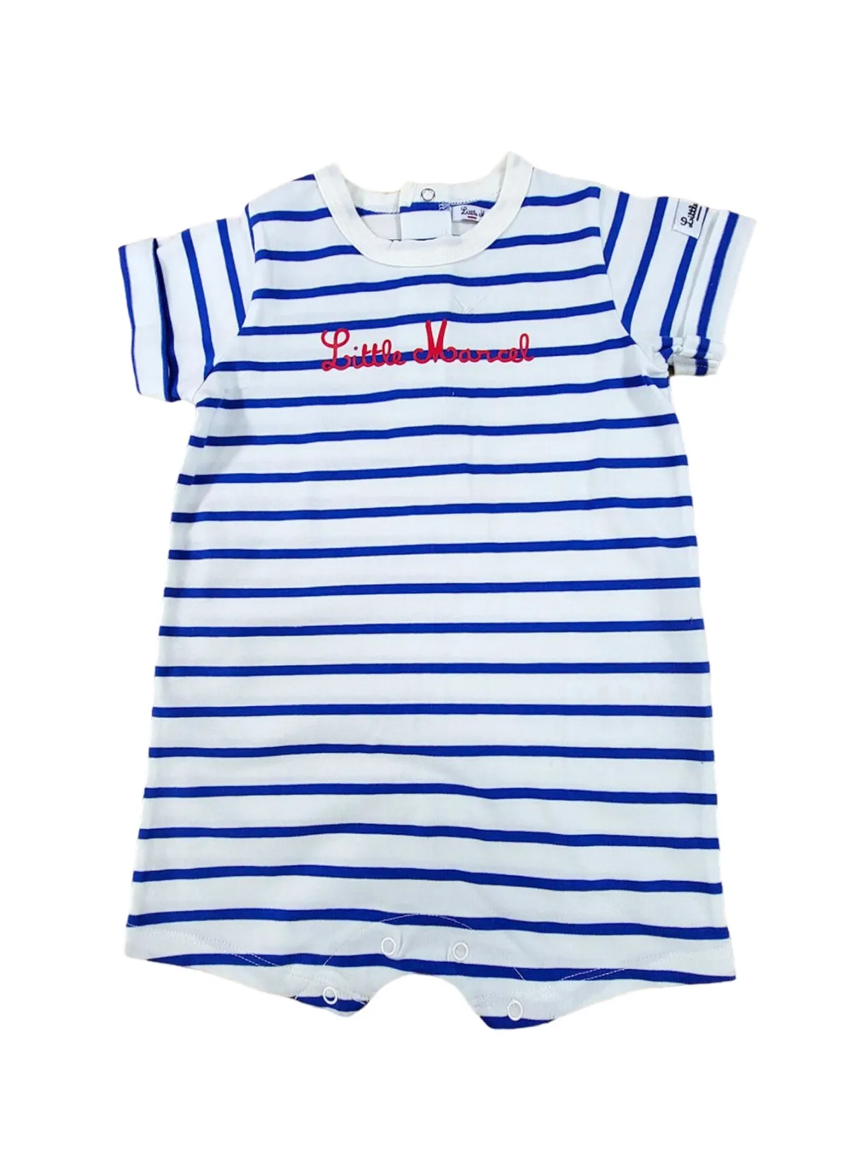 LITTLE MARCEL Barboteuse Bébé garçon Marin Bleu
