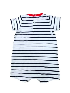 LITTLE MARCEL Barboteuse Bébé garçon Marin bleu-marine