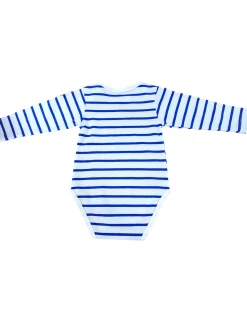 LITTLE MARCEL Body Manches Longues Bébé Marin Bleu