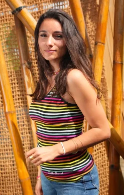 Femme LITTLE MARCEL Débardeur à Rayures femme IMAE MULTI 001FN