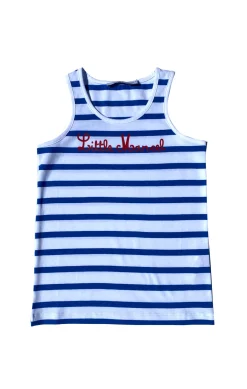 Enfant LITTLE MARCEL Débardeur Enfant Fille DENITA BLANC BLEU