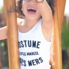Enfant LITTLE MARCEL Débardeur Enfant Garçon TOPICA BLANC