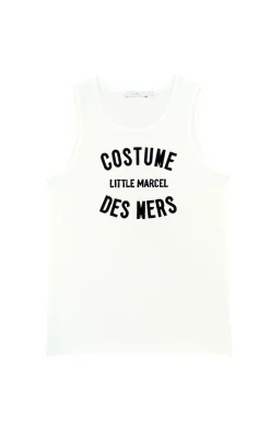 Enfant LITTLE MARCEL Débardeur Enfant Garçon TOPICA BLANC
