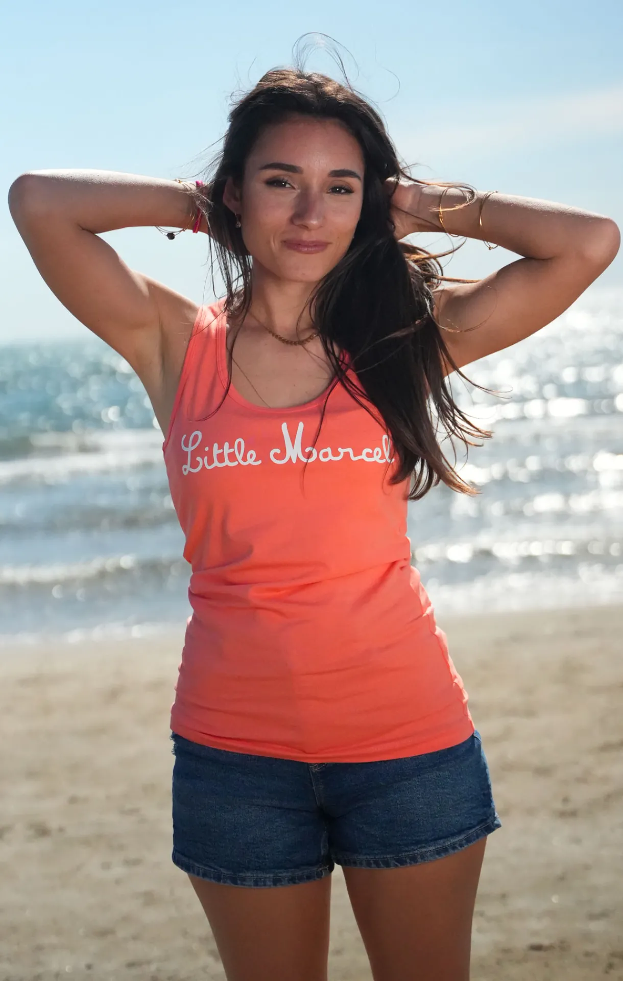 Femme LITTLE MARCEL Débardeur Femme DARJI CORAIL