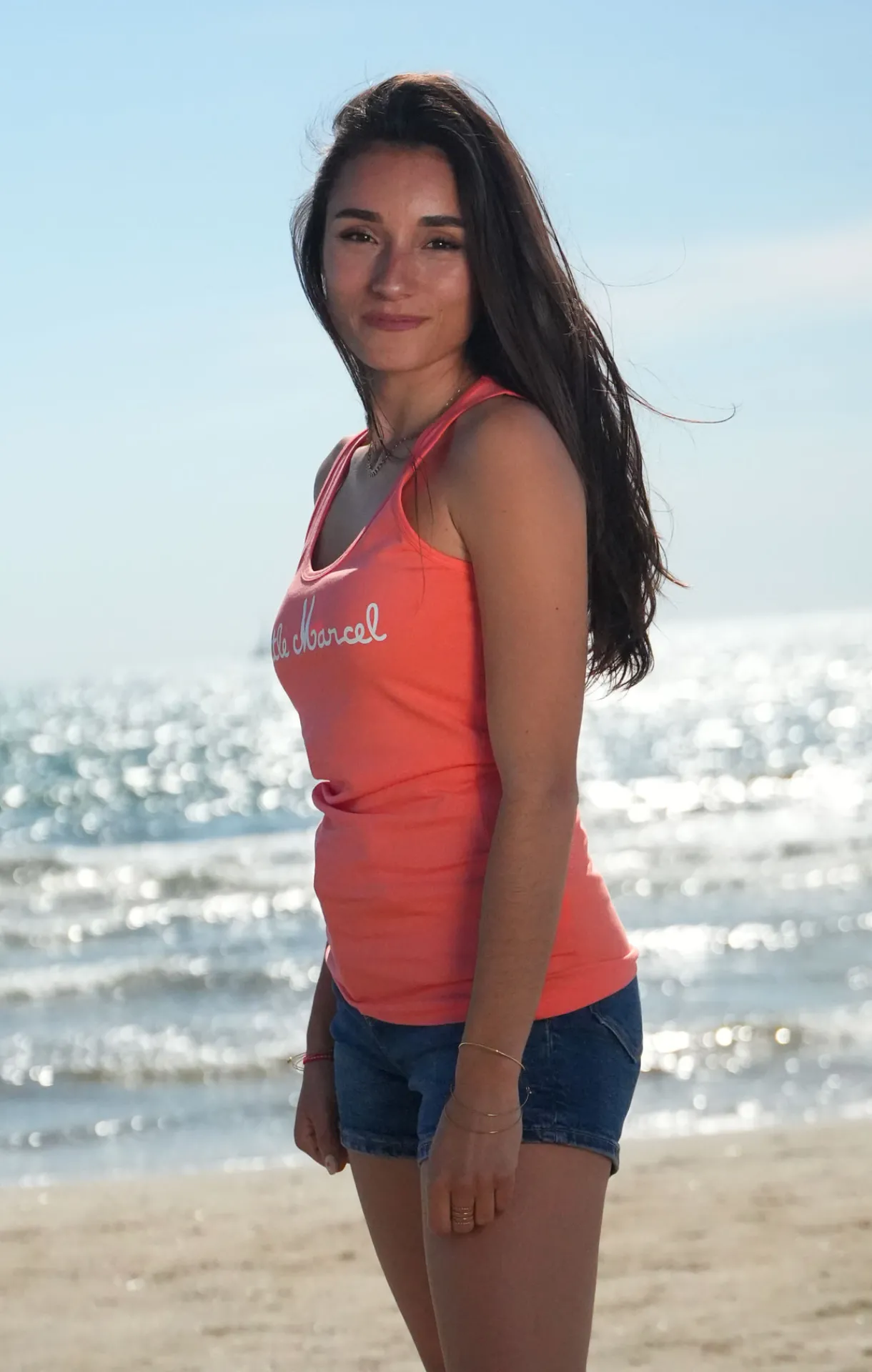 Femme LITTLE MARCEL Débardeur Femme DARJI CORAIL