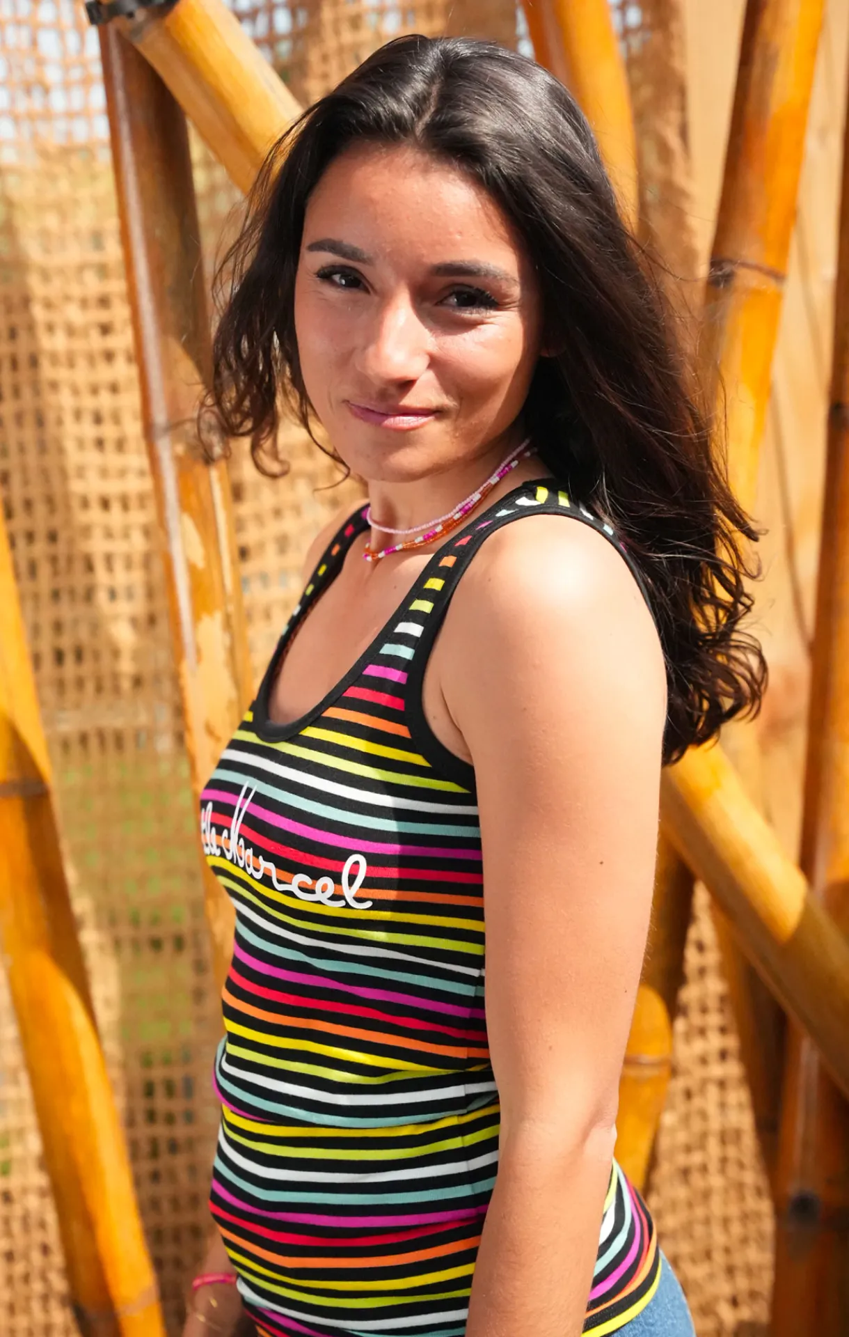Femme LITTLE MARCEL Débardeur rayé femme NINA MULTI 001FN