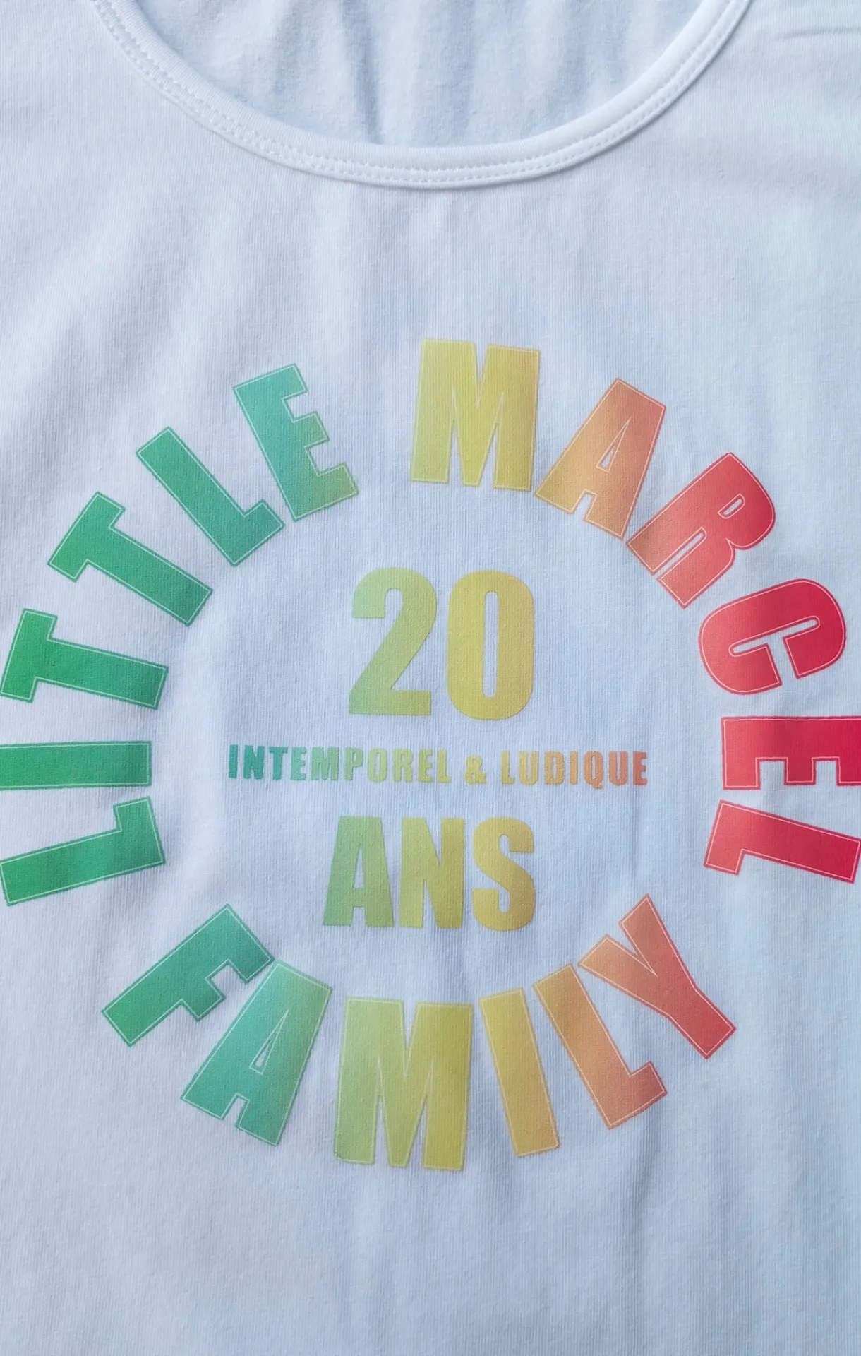 Femme LITTLE MARCEL Débardeur uni femme MARCEL UNI BLANC