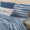 LITTLE MARCEL DRAP PLAT COTON SAMAY SB MULTI 160×270 cm