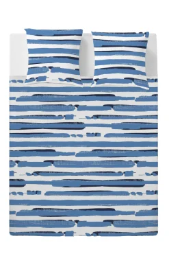 LITTLE MARCEL DRAP PLAT COTON SAMAY SB MULTI 160×270 cm