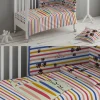 LITTLE MARCEL HOUSSE DE COUETTE COTON CRECHE 100X120 + 50X30 CHAT MULTI