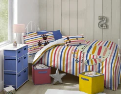 LITTLE MARCEL HOUSSE DE COUETTE COTON CHAT MX MULTI 140×200 cm