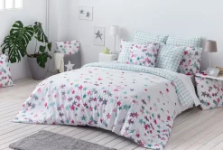LITTLE MARCEL HOUSSE DE COUETTE COTON ETOILES/SQUARE 140×200 cm