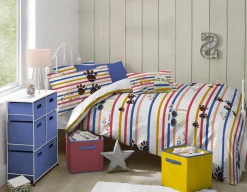 LITTLE MARCEL HOUSSE DE COUETTE COTON MEOW MULTI 140×200 cm