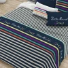 LITTLE MARCEL HOUSSE DE COUETTE COTON 200X200 cm MARIN MULTI