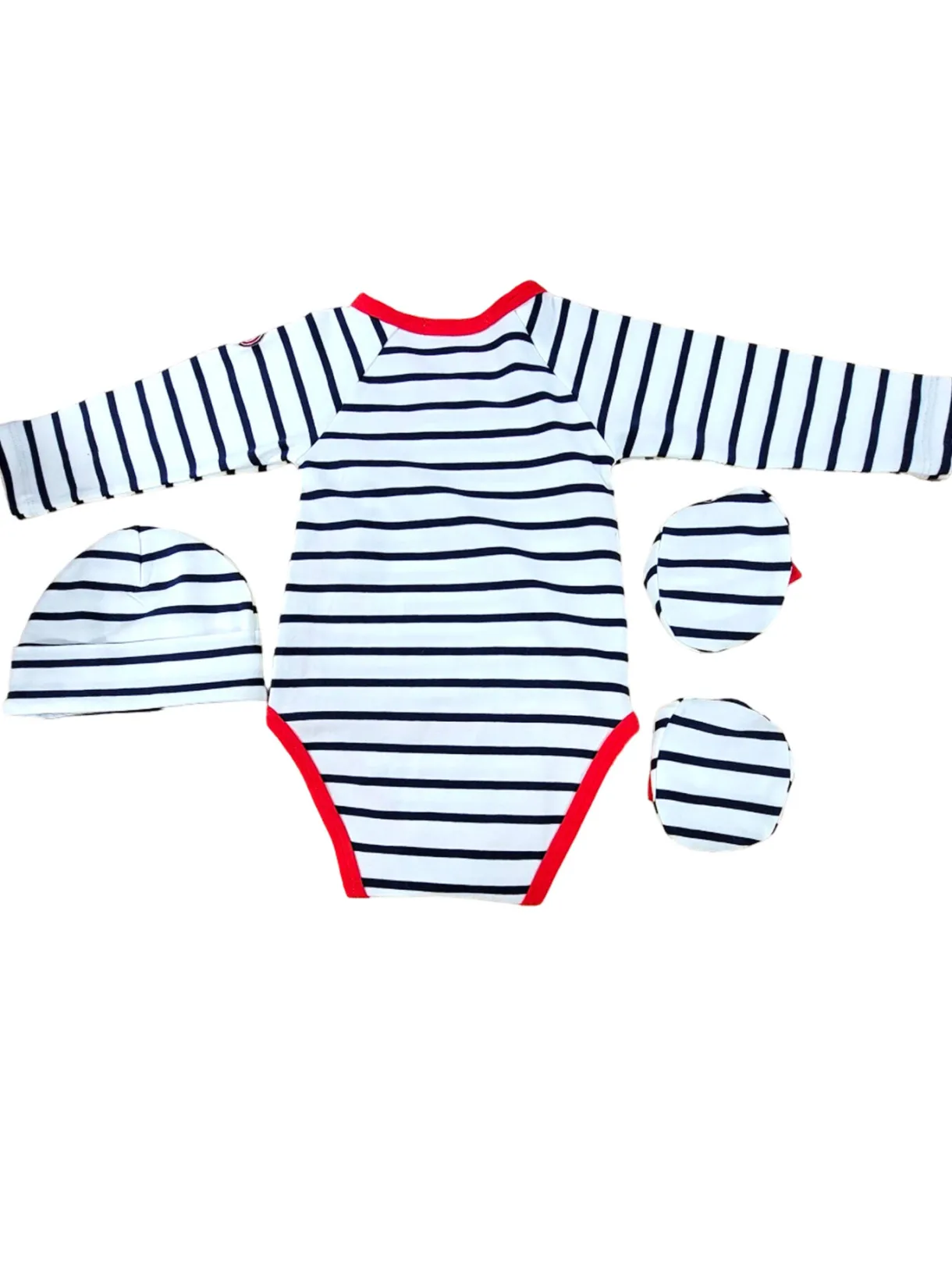 LITTLE MARCEL Kit naissance Bébé Marin Bleu-Marine