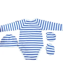 LITTLE MARCEL Kit naissance Bébé Marin Bleu