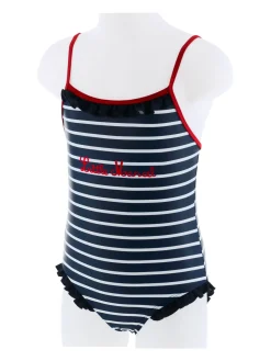 Enfant LITTLE MARCEL Maillot de bain 1 pièce Fille Marine blanc