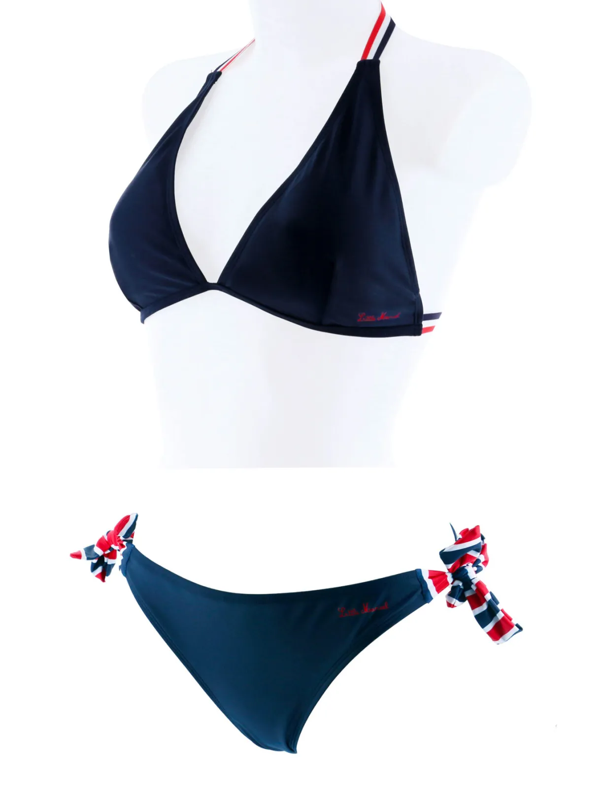 Femme LITTLE MARCEL Maillot de bain 2 pièces Femme Uni Marine