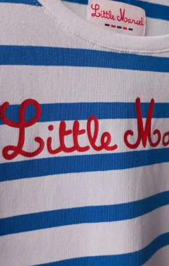 Enfant LITTLE MARCEL Marinière Enfant Fille MARLENE BLANC BLEU