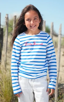 Enfant LITTLE MARCEL Marinière Enfant Fille TAGALITA BLANC BLEU