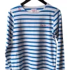 Femme LITTLE MARCEL Marinière femme MARYSE BLANC BLEU
