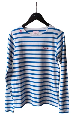 Femme LITTLE MARCEL Marinière femme MARYSE BLANC BLEU