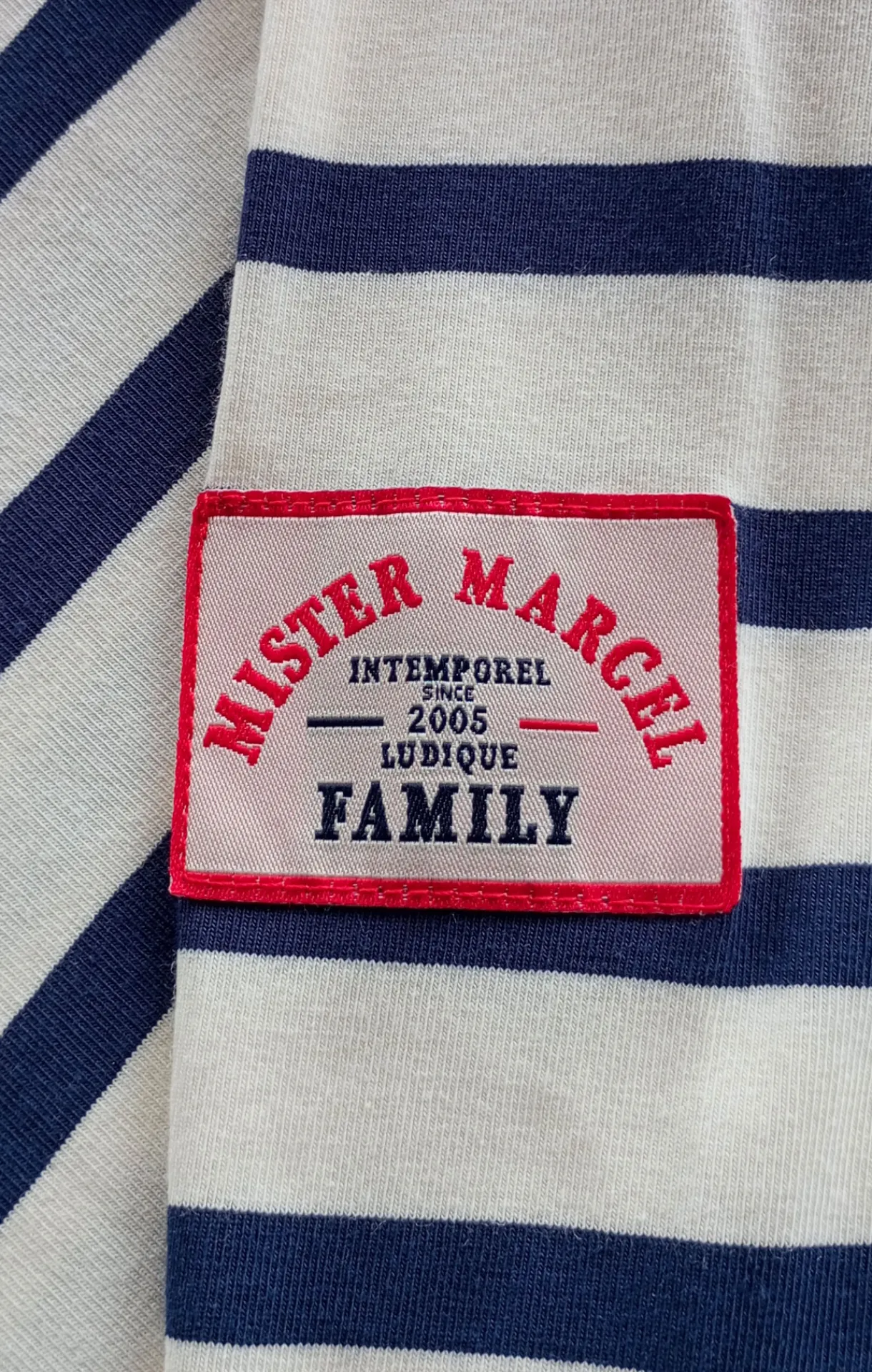 Homme LITTLE MARCEL Marinière Homme MARCUS ECRU MARINE