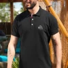 Homme LITTLE MARCEL Polo Manche Courtes homme Mister Marcel NICE NOIR