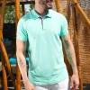 Homme LITTLE MARCEL Polo Manche Courtes homme Mister Marcel NICE VERT PASTEL