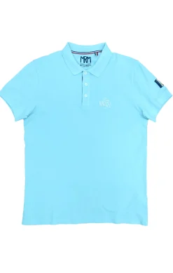 Homme LITTLE MARCEL Polo Manche Courtes homme Mister Marcel NICE BLEU PASTEL