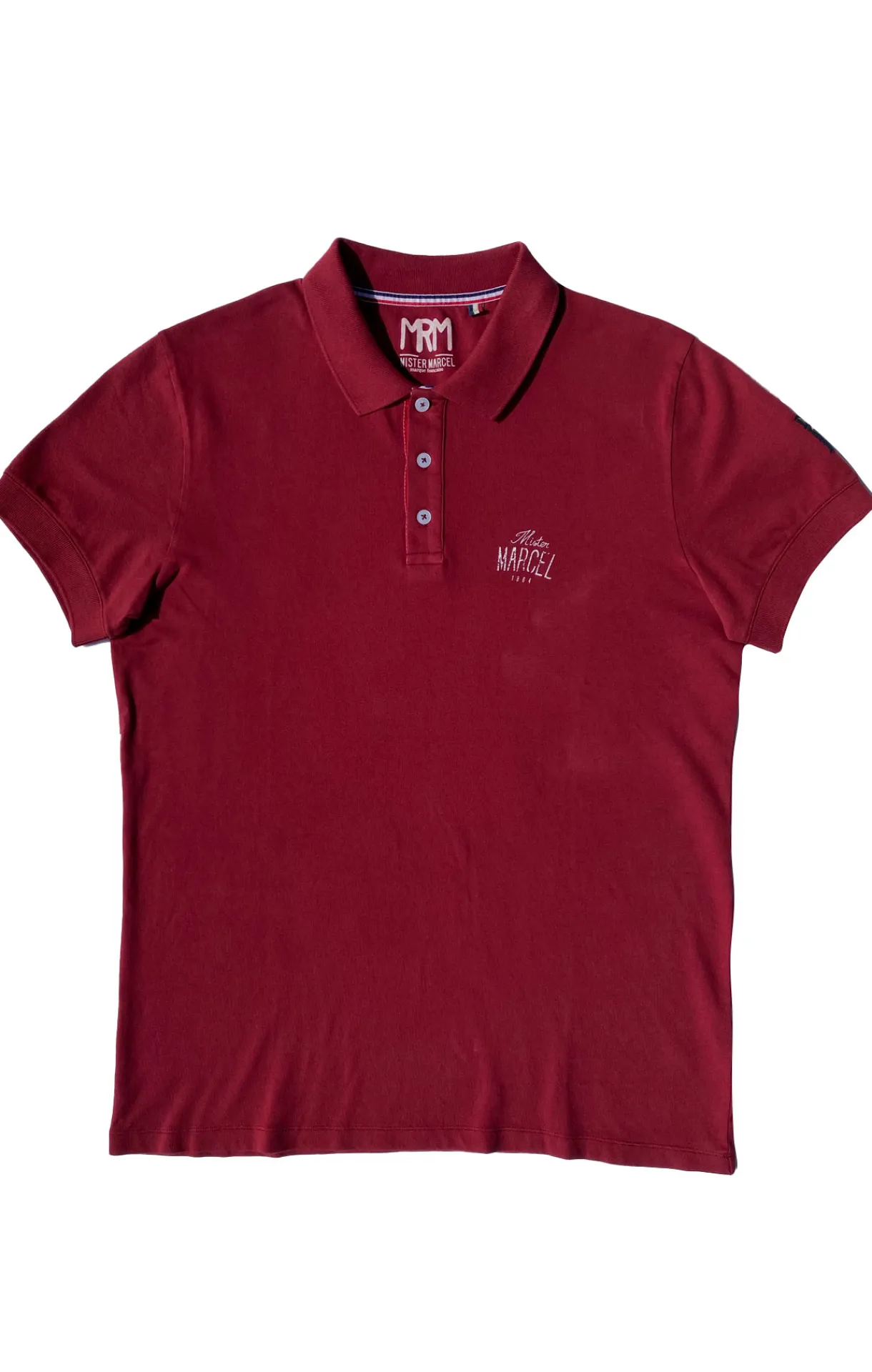 Homme LITTLE MARCEL Polo Manche Courtes homme Mister Marcel NICE ROUGE