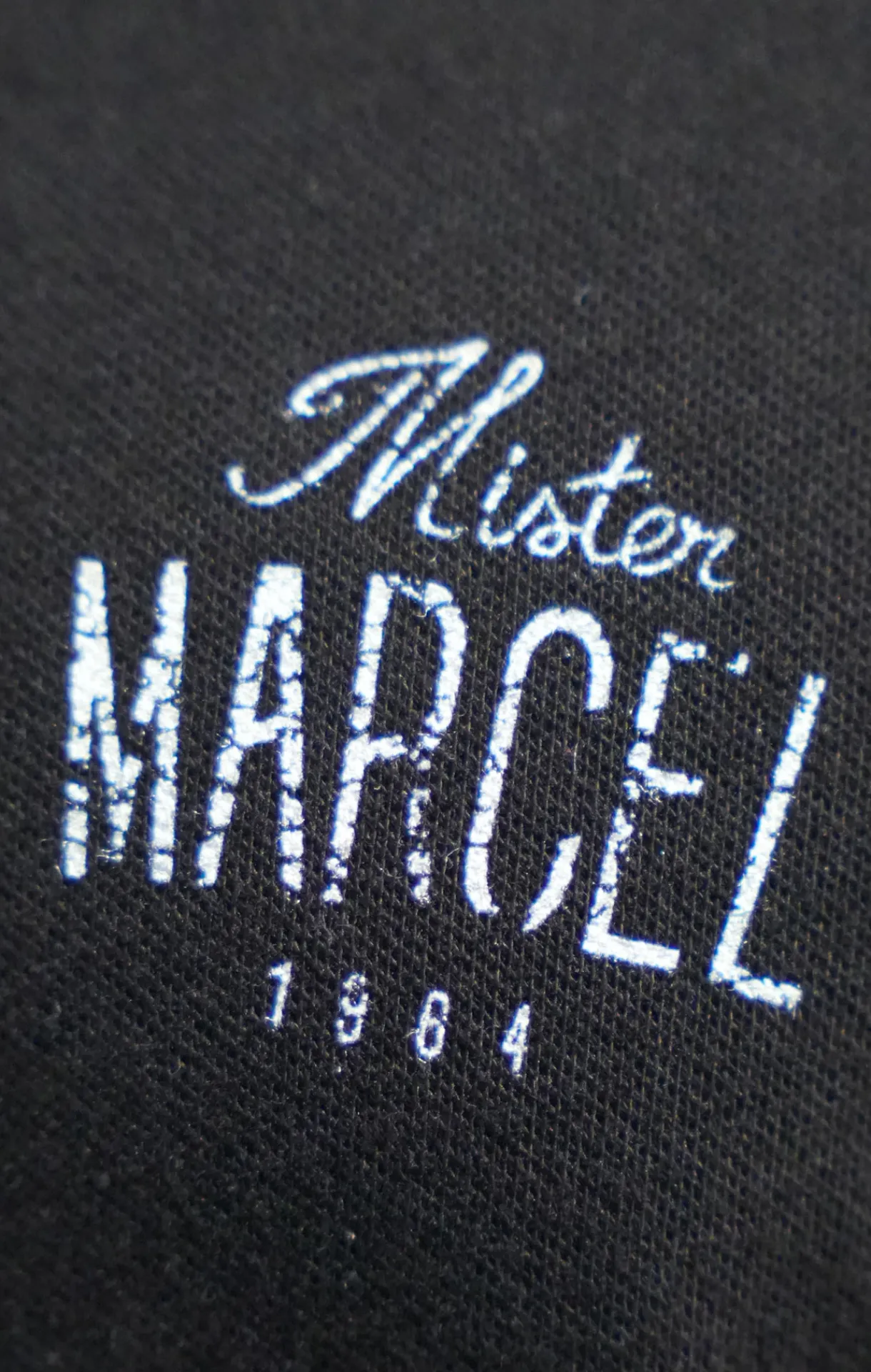 Homme LITTLE MARCEL Polo Manche Courtes homme Mister Marcel NICE NOIR