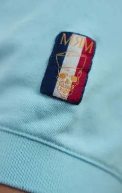 Homme LITTLE MARCEL Polo Manche Courtes homme Mister Marcel NICE BLEU PASTEL