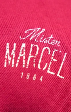 Homme LITTLE MARCEL Polo Manche Courtes homme Mister Marcel NICE ROUGE