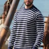 Homme LITTLE MARCEL Pull Manches Longues PABLO MARINE ECRU