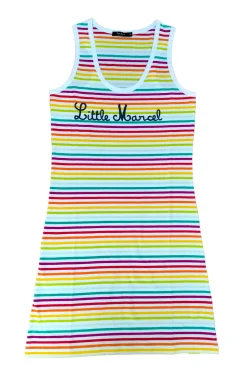 Femme LITTLE MARCEL Robe à Rayures femme LOLY MULTI 001FB