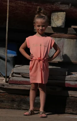 Enfant LITTLE MARCEL Robe Enfant RIMI UNI ROSE