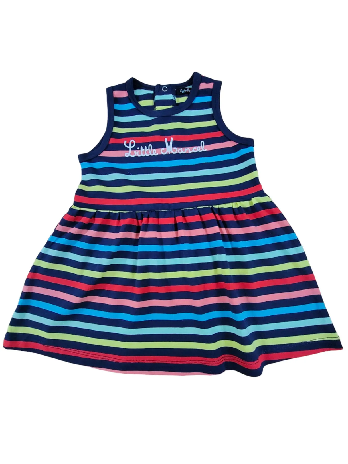 LITTLE MARCEL Robe Manches Courtes Bébé fille Multi FN