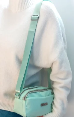 LITTLE MARCEL Sac Bandoulière Vert pastel