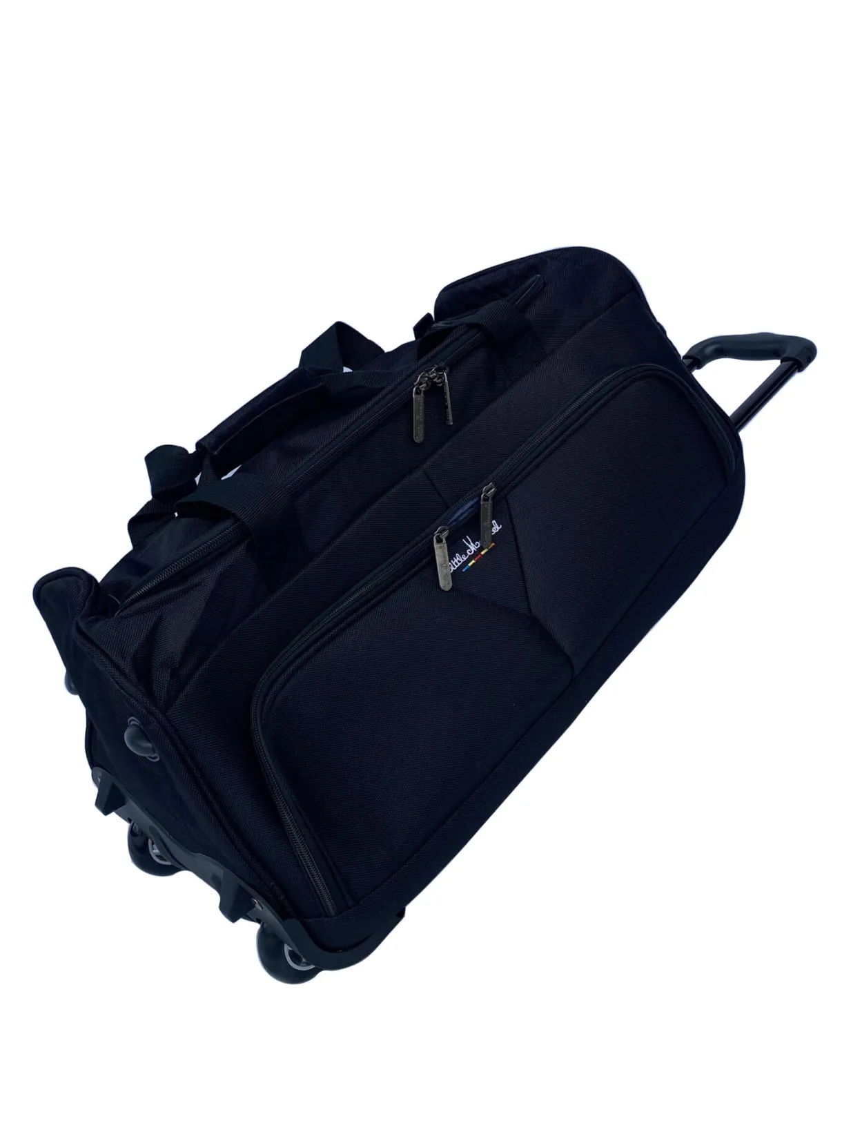 LITTLE MARCEL Sac De Voyage à Roulettes Souple Noir 52Cm