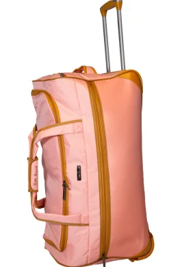 LITTLE MARCEL Sac De Voyage à Roulettes Souple Rose 53Cm