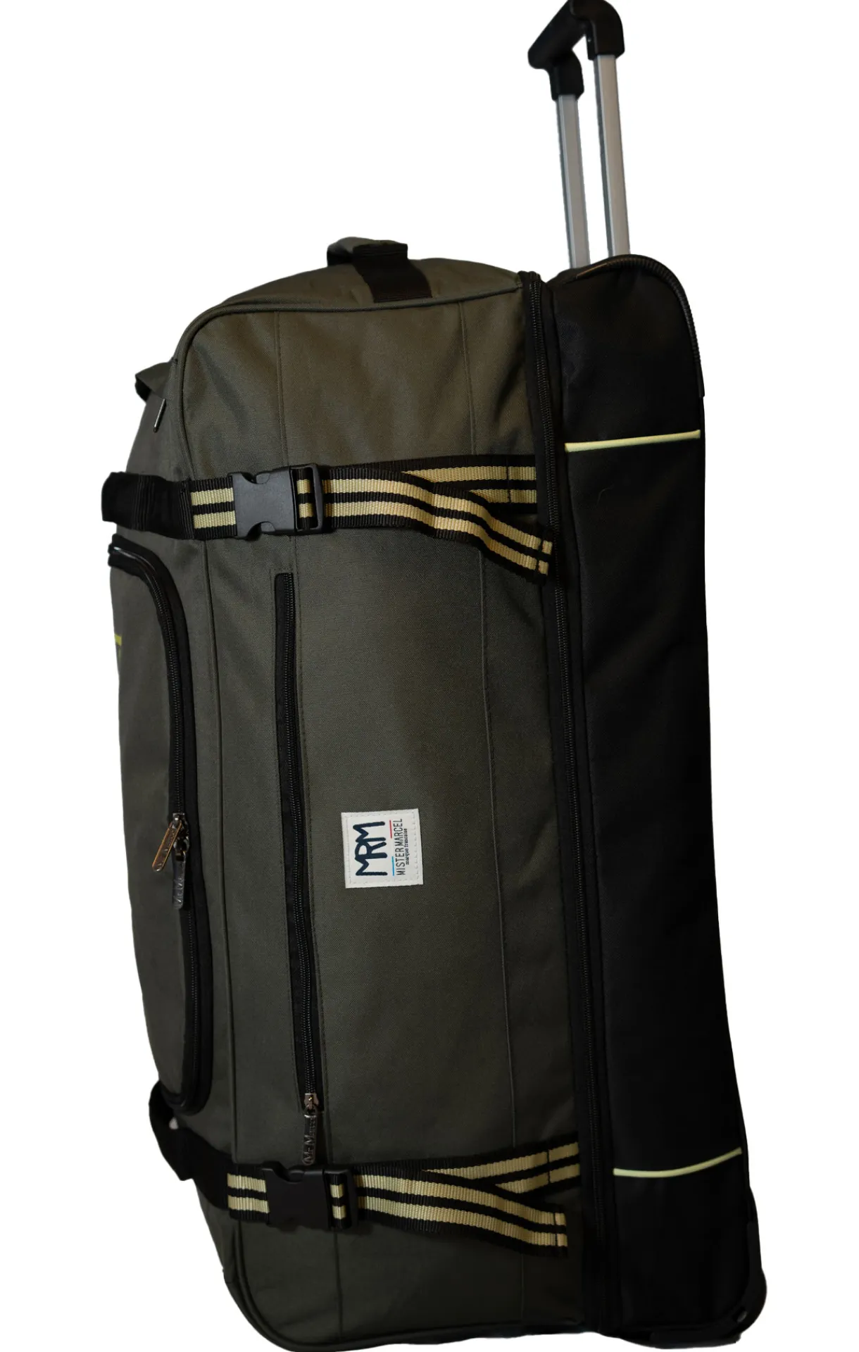 Homme LITTLE MARCEL Sac de Voyage à Roulettes Souple Mister Marcel Kaki 72 cm