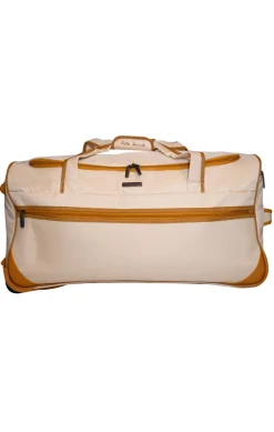 LITTLE MARCEL Sac De Voyage à Roulettes Souple Crème 53Cm