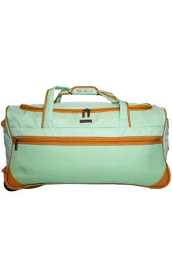 LITTLE MARCEL Sac De Voyage à Roulettes Souple Vert pastel 53Cm