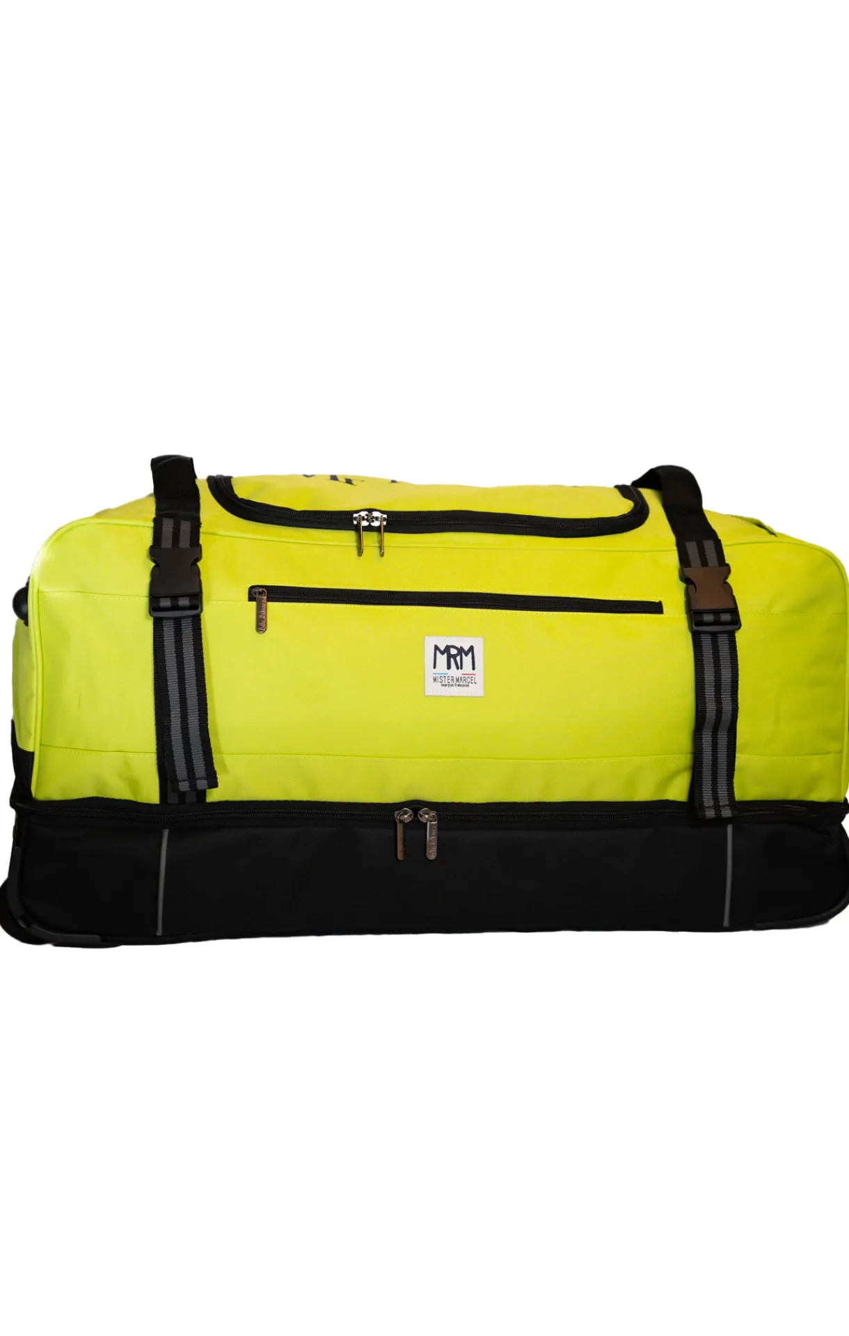Homme LITTLE MARCEL Sac de Voyage à Roulettes Souple Mister Marcel Anis 72 cm