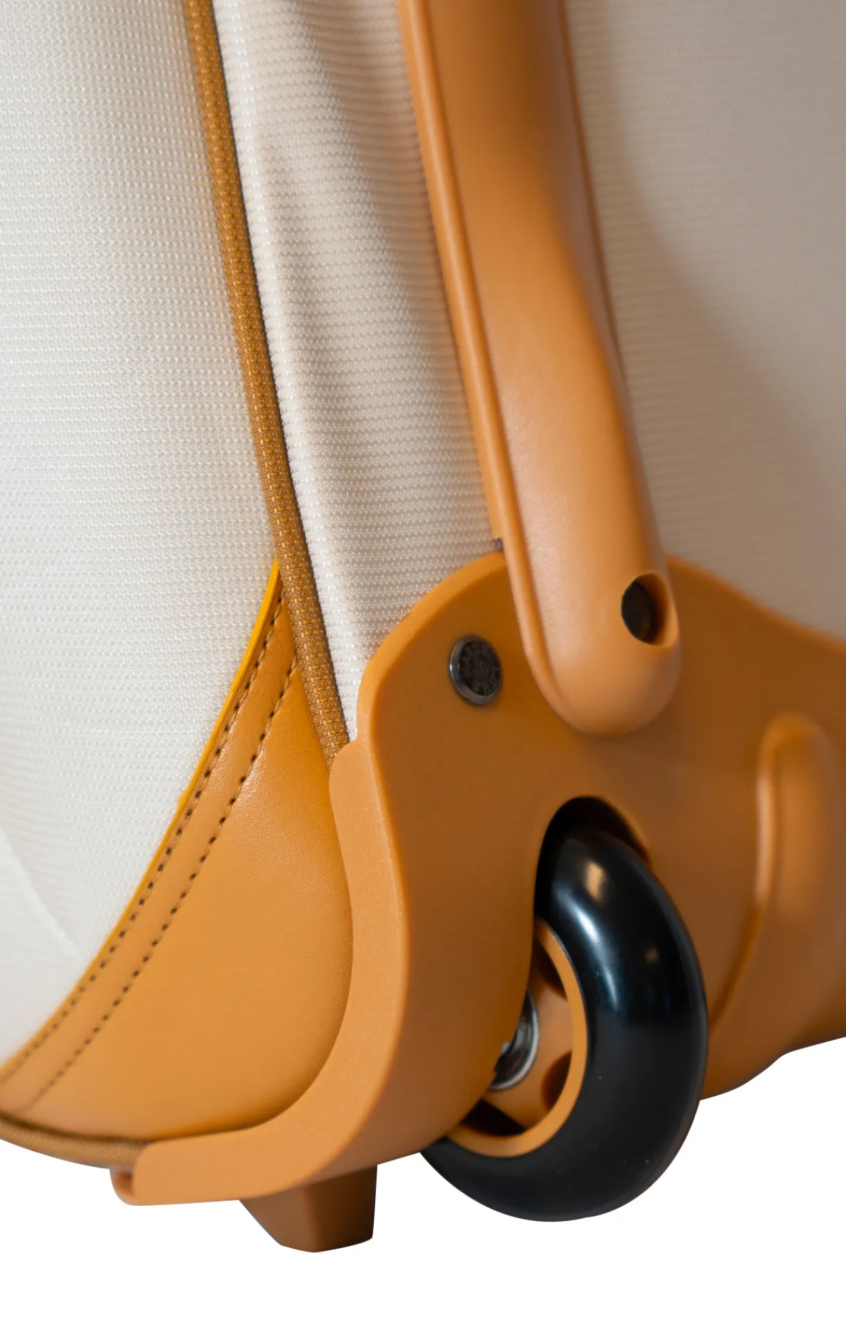 LITTLE MARCEL Sac De Voyage à Roulettes Souple Crème 53Cm