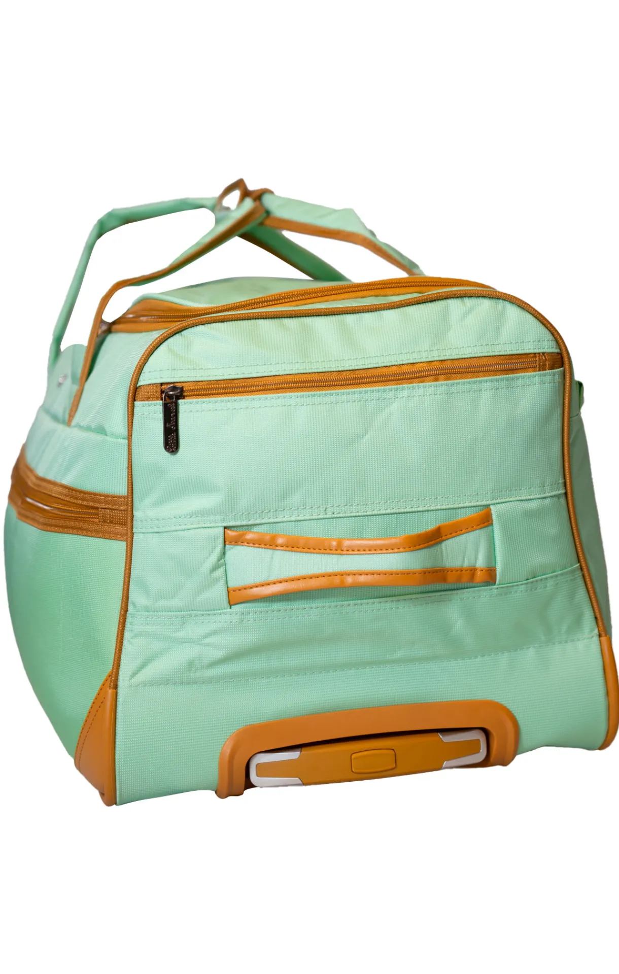 LITTLE MARCEL Sac De Voyage à Roulettes Souple Vert pastel 53Cm